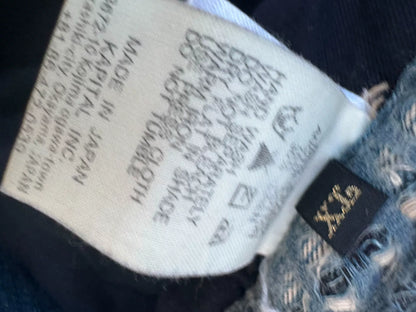 Kapital Boro Stitching Denim Shorts