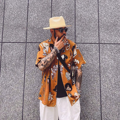 wacko maria limited edition short sleeve shirt