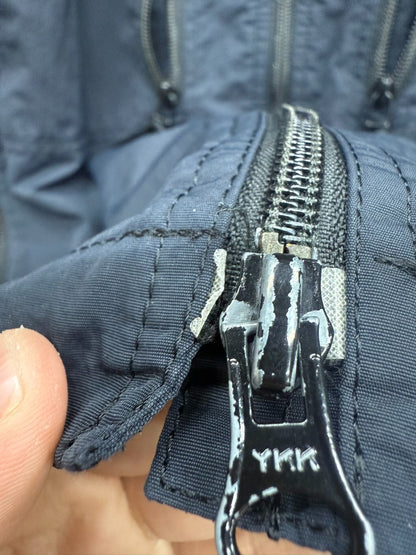 issey miyake zip-up jacket with damaged zipper