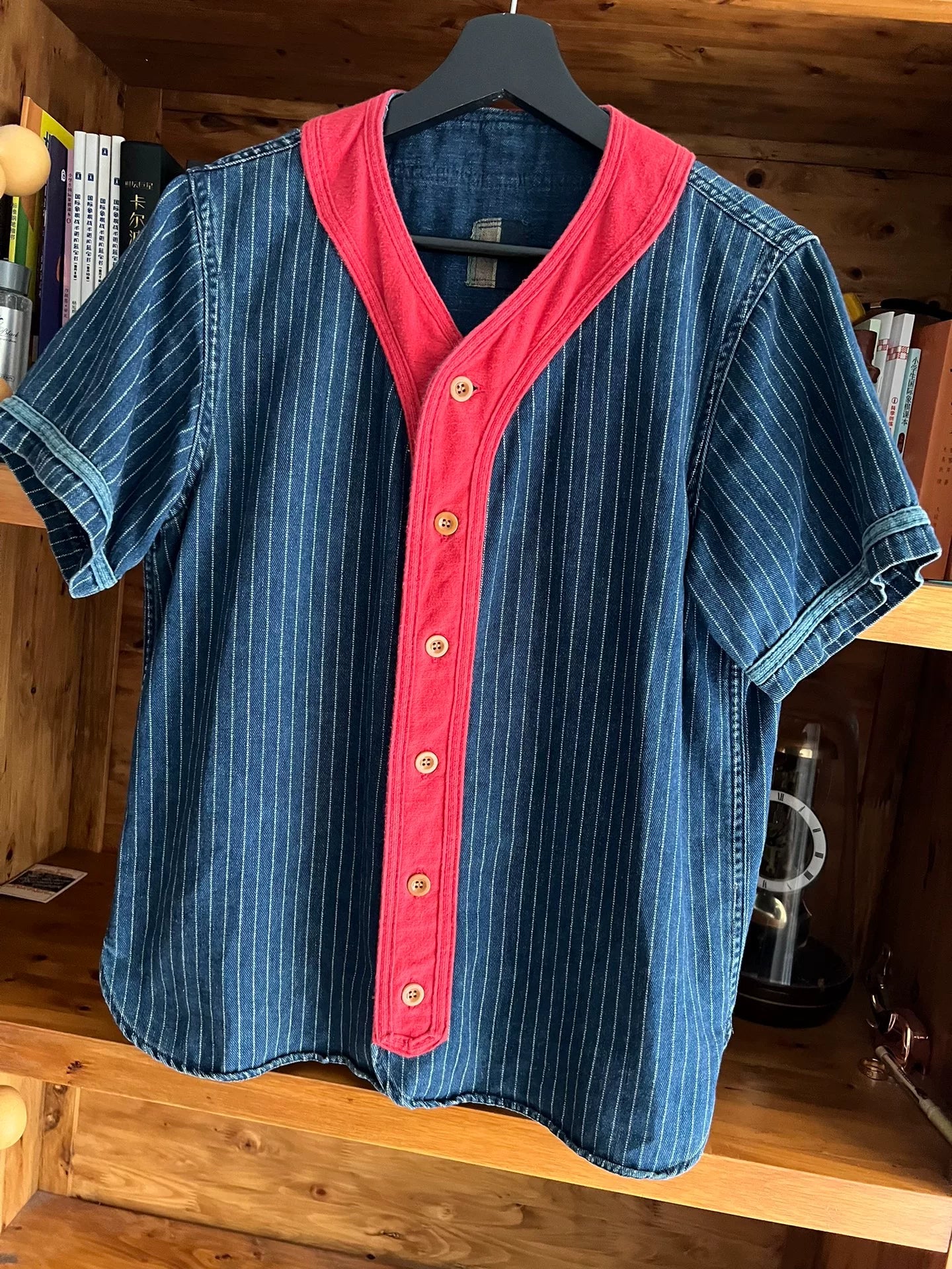 visvim dugout shirt rare blue dye