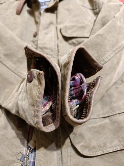 RRL Distressed Canvas Safari Jacket