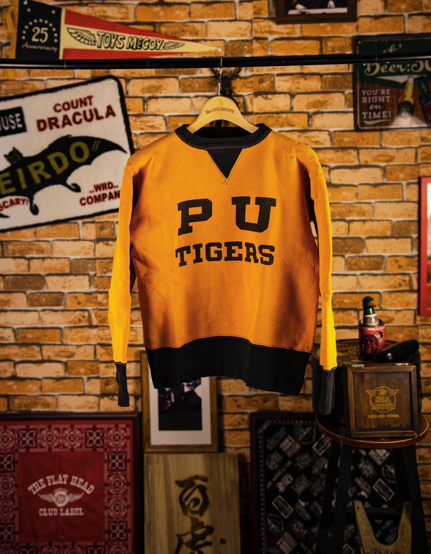 FREEWHEELERS Fleece Sweatshirt for Comfort