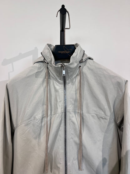 Rick Owens Drkshdw Hooded Stand Collar Jacket M
