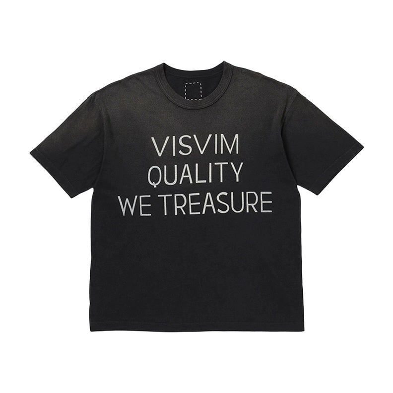 VISVIM JUMBO DMGD Logo Print Tee