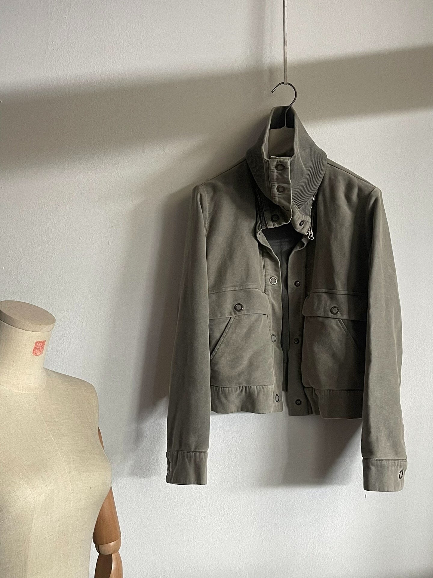 Maison Martin Margiela High Neck Jacket