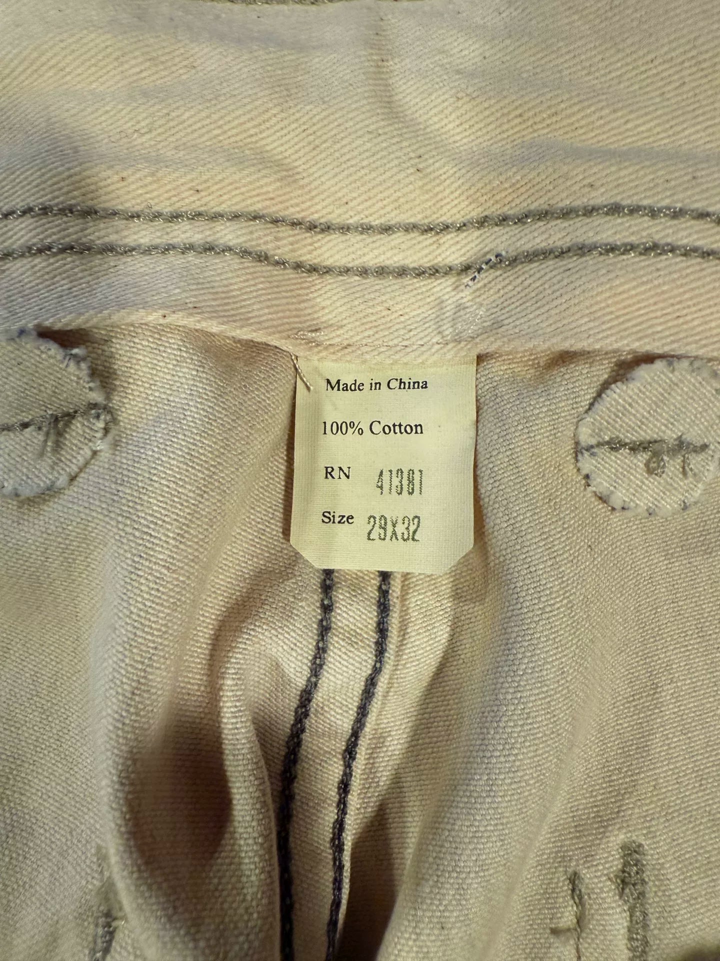 RRL Striped Cargo Pants 29×32