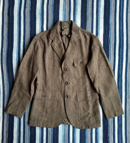 RRL Unconstructed Herringbone Sport Coat