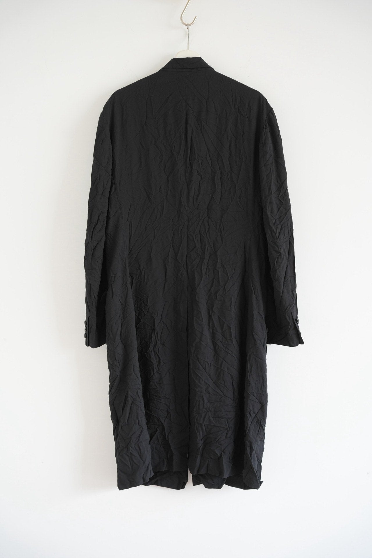 Yohji Yamamoto 18SS Pleated Dr.Jkt Coat