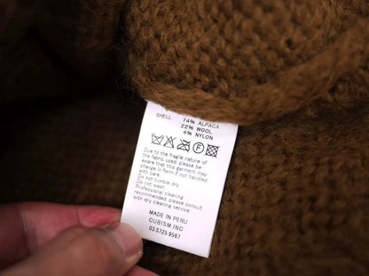 Visvim Highland Knit Crew Neck Sweater