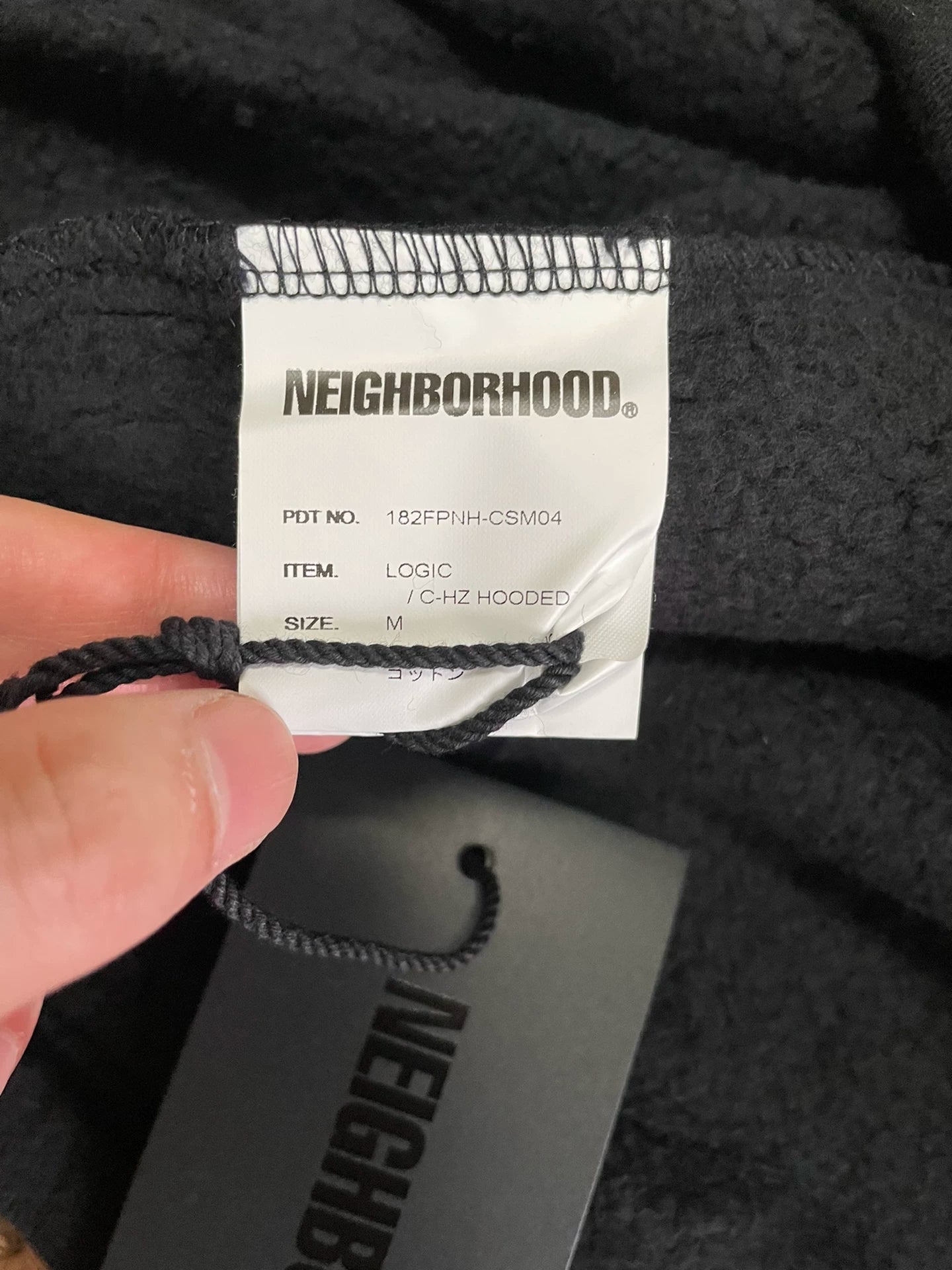 NEIGHBORHOOD LOGIC C-HZ Hooded LS