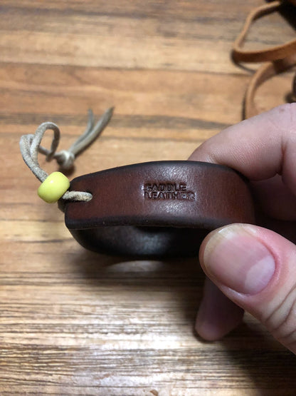 18k Gold-Plated Leather Bracelet by Goros