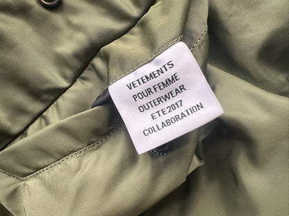 Vetements SS17 Alpha Transformation Bomber Jacket
