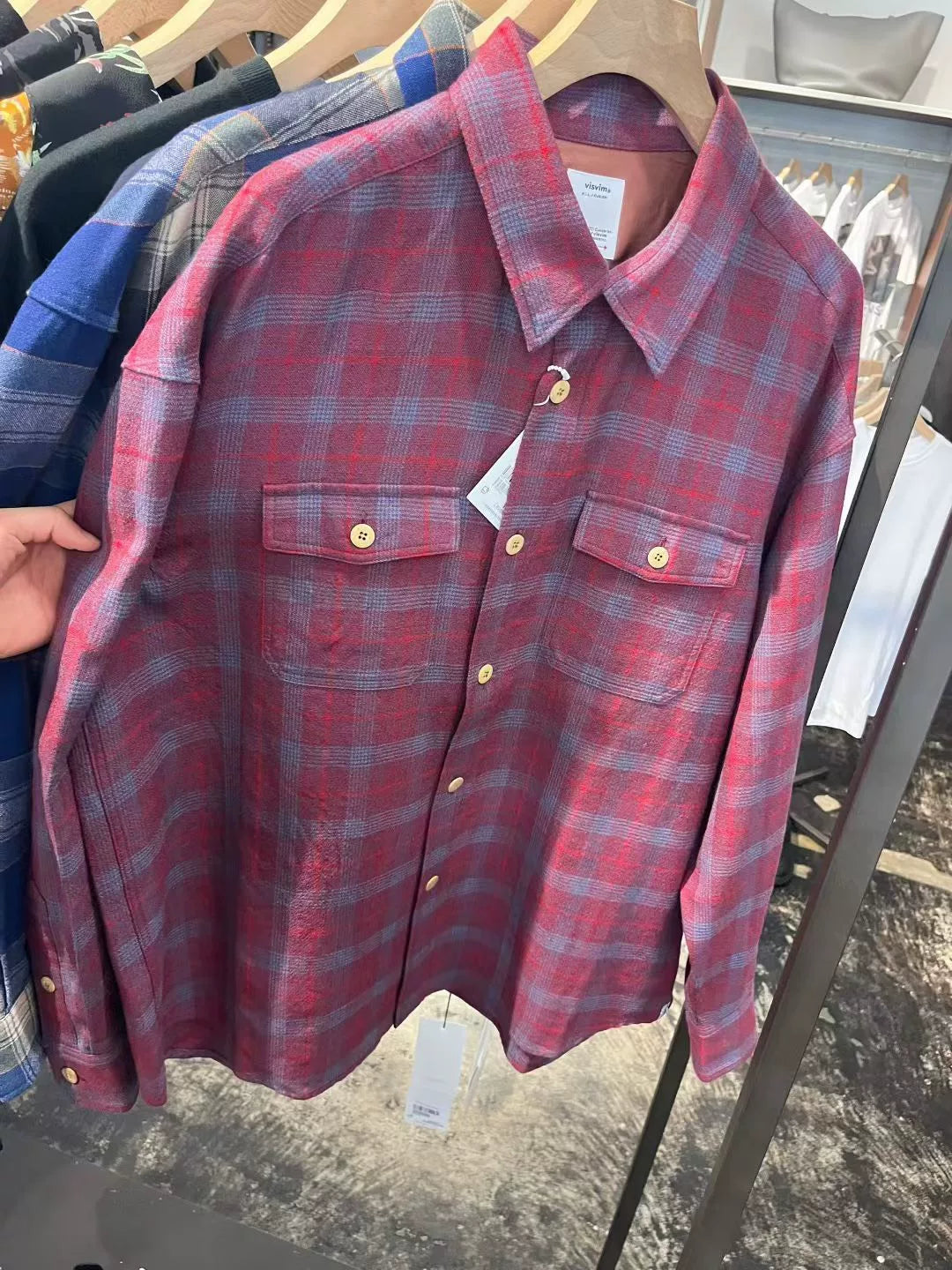 visvim 25AW LUMBER CHECK L/S Shirt