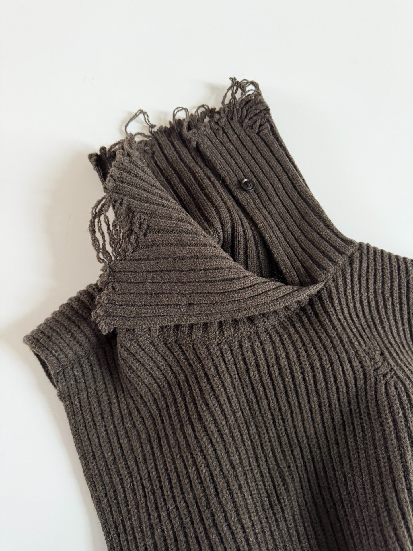 Yohji Yamamoto Y's Wool Knit Vest