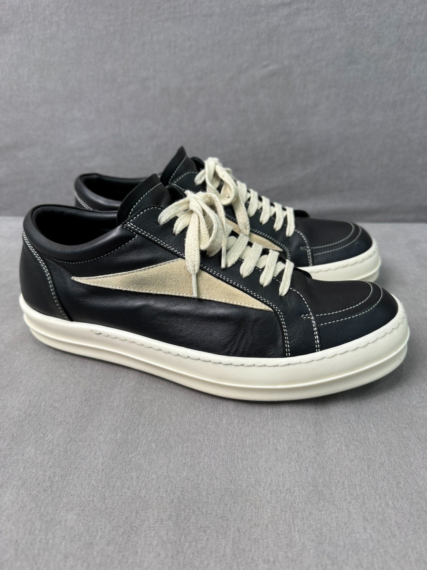 Rick Owens Vans Black White Size 41