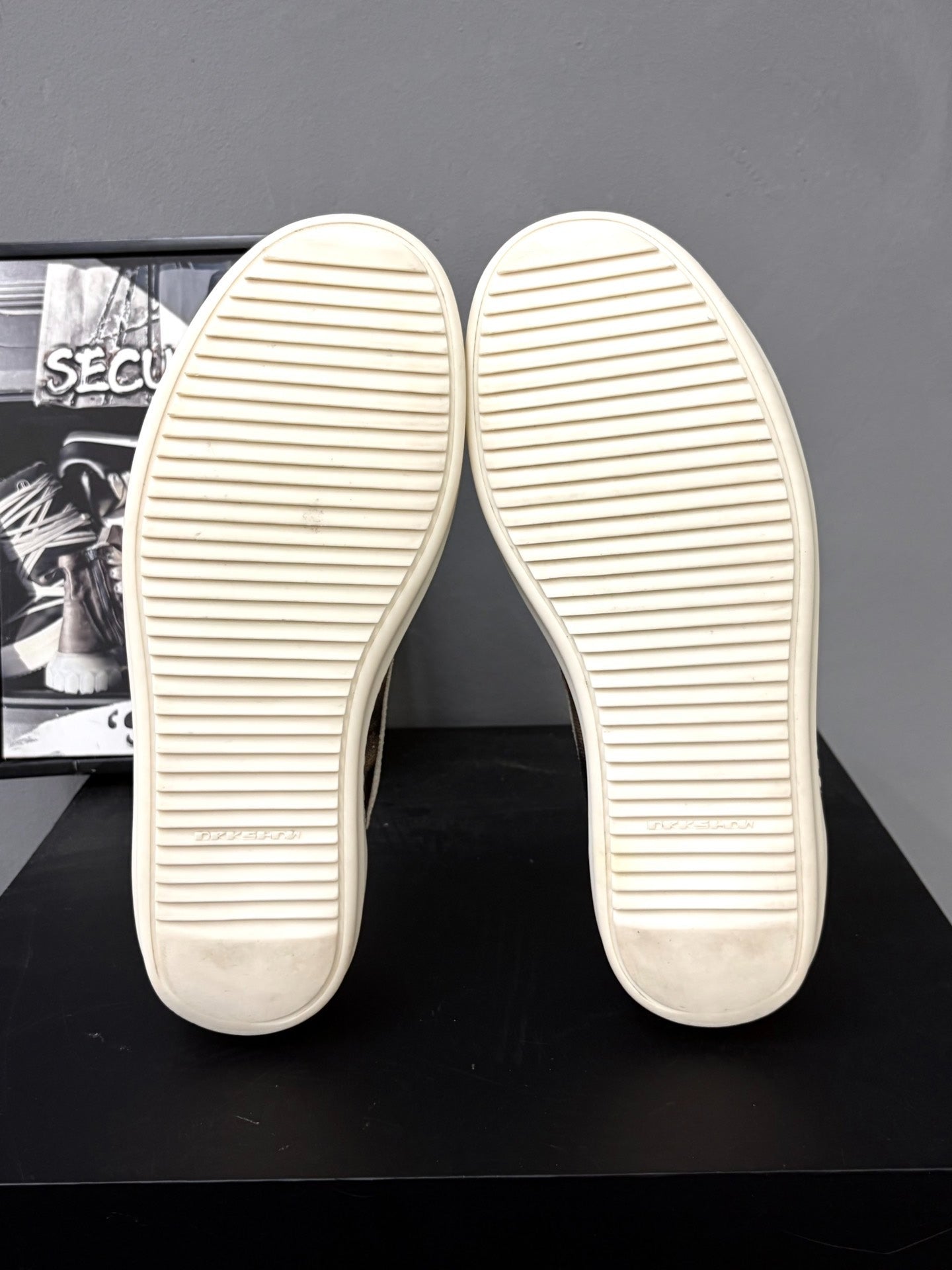 Rick Owens 24FW Canvas Low-Top Sneakers