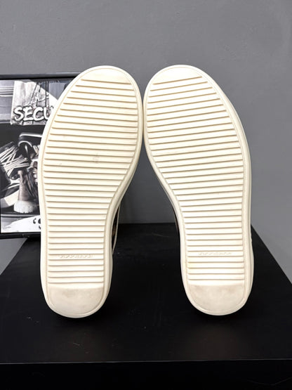 Rick Owens 24FW Canvas Low-Top Sneakers