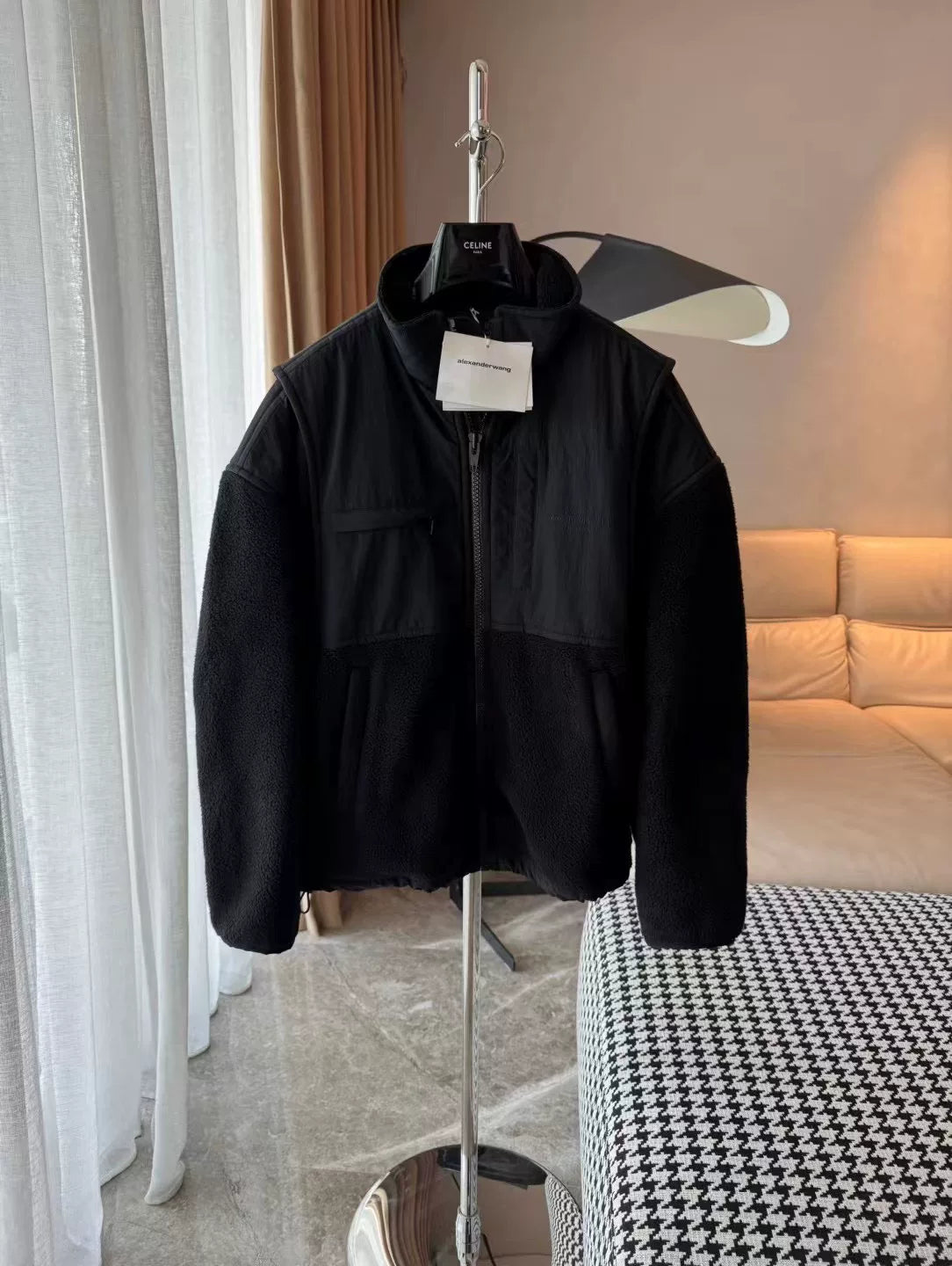 Alexander Wang Cotton Jacket in Black