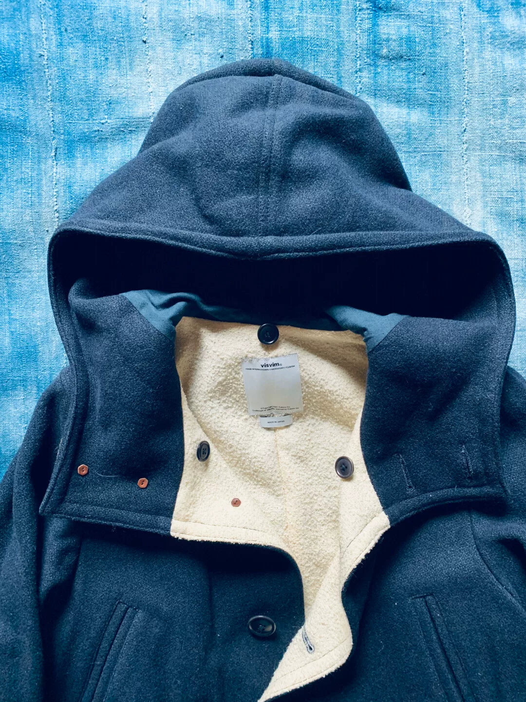 Visvim Vintage Tweed Admiral Coat