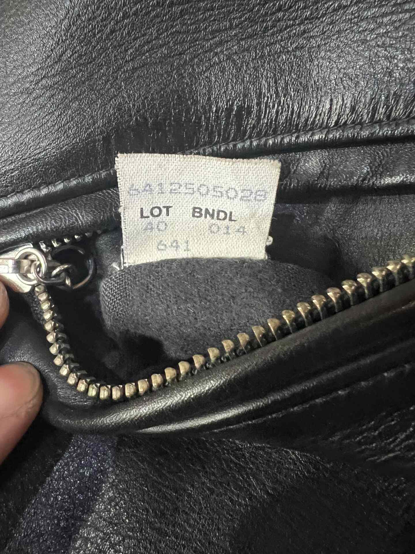 Schott NYC Classic Stand Collar Leather Jacket #641