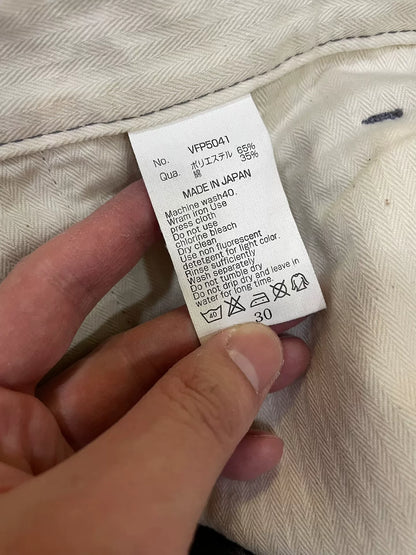 casual denim pants by vanquish & fragment