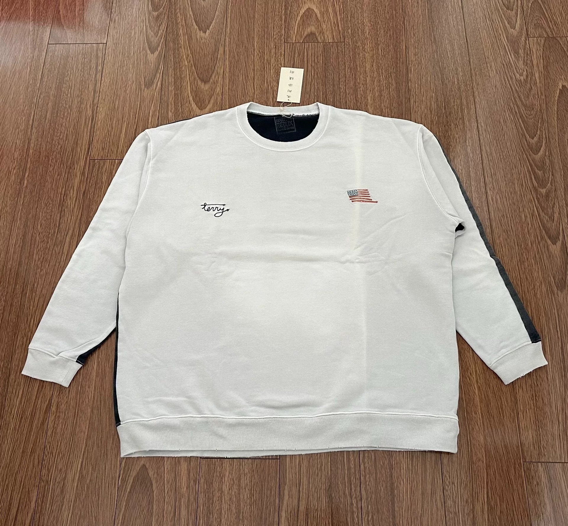 kapital kountry series bone print sweatshirt