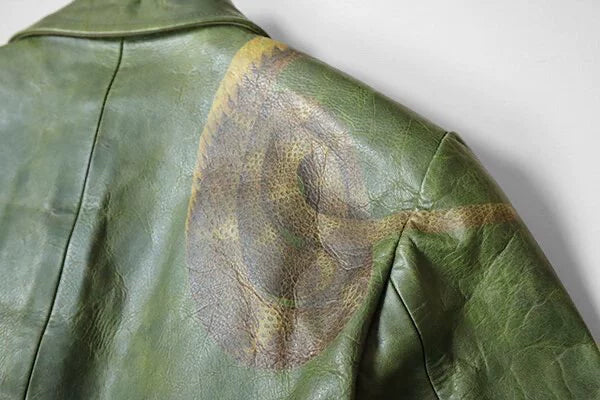 Yohji Yamamoto Cobra Skin Leather Jacket