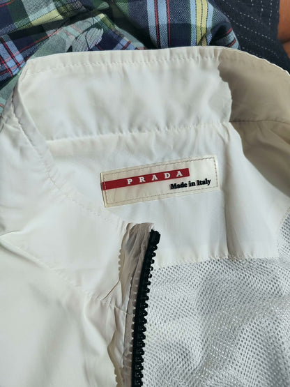 Prada White Sports Vest for Men