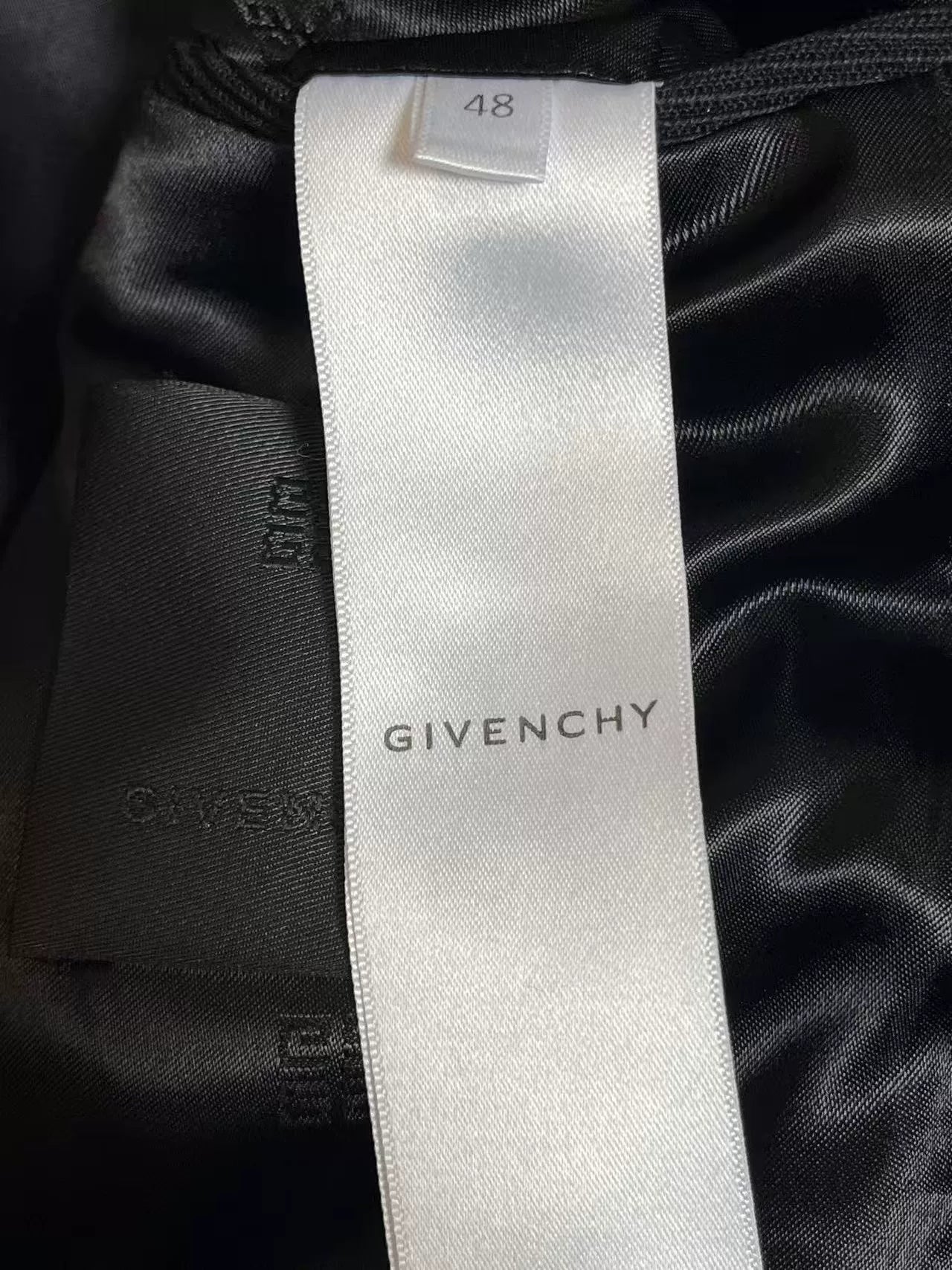 Givenchy Black Wool Coat for Men
