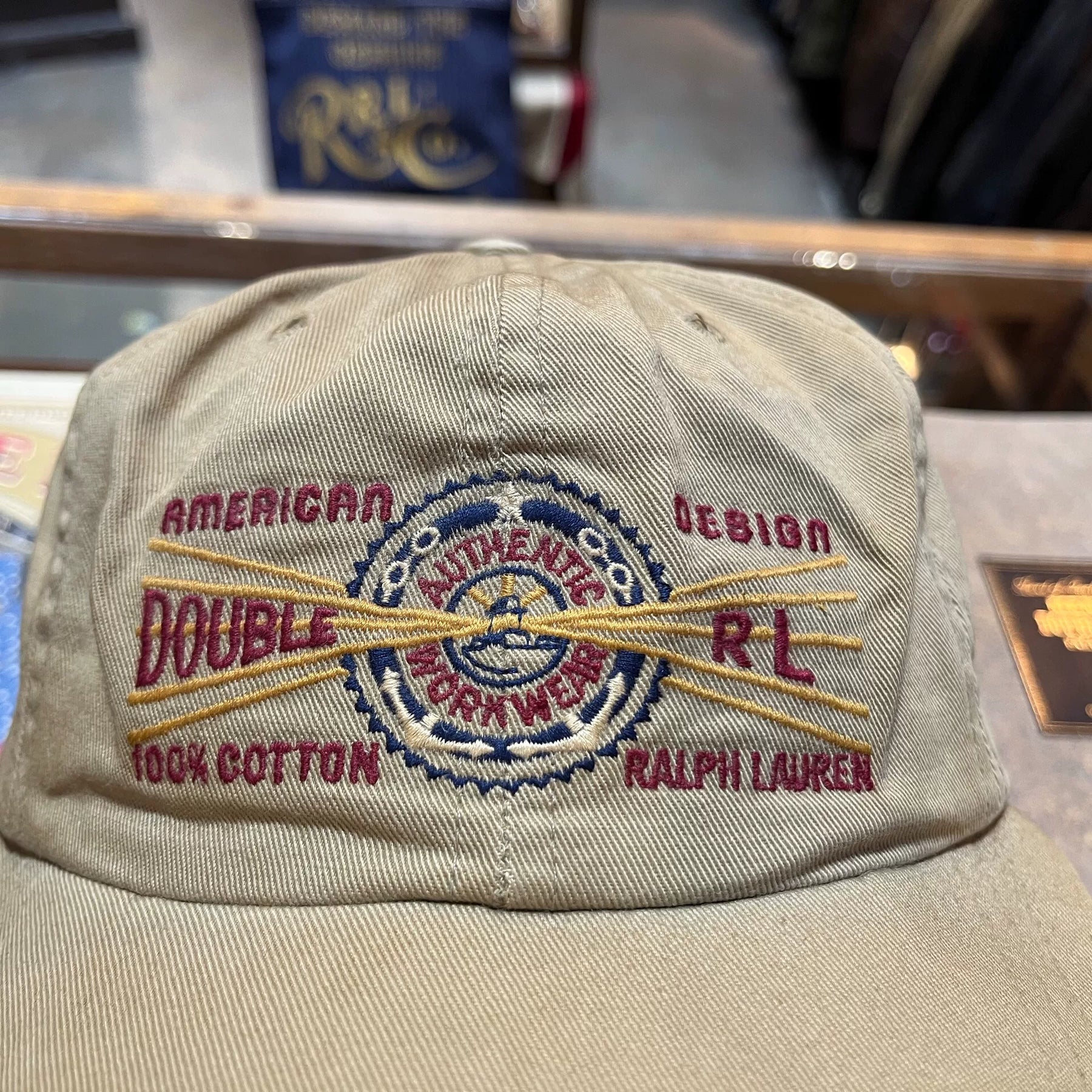 RRL Double RL Trucker Baseball Cap