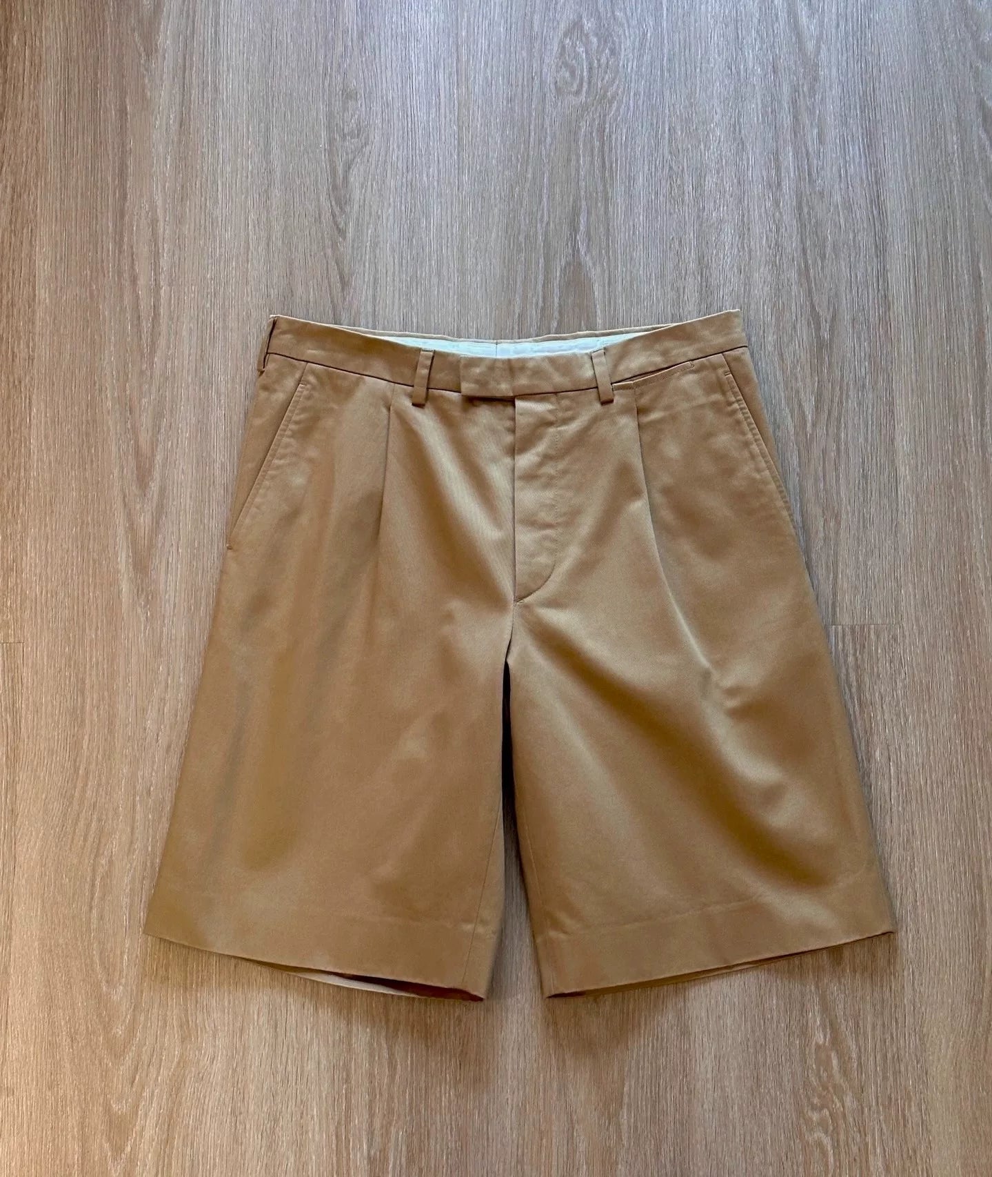 Prada Bermuda Shorts in Dark Khaki
