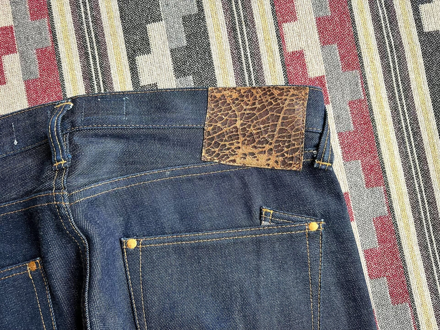 prps noir classic raw denim slim jeans