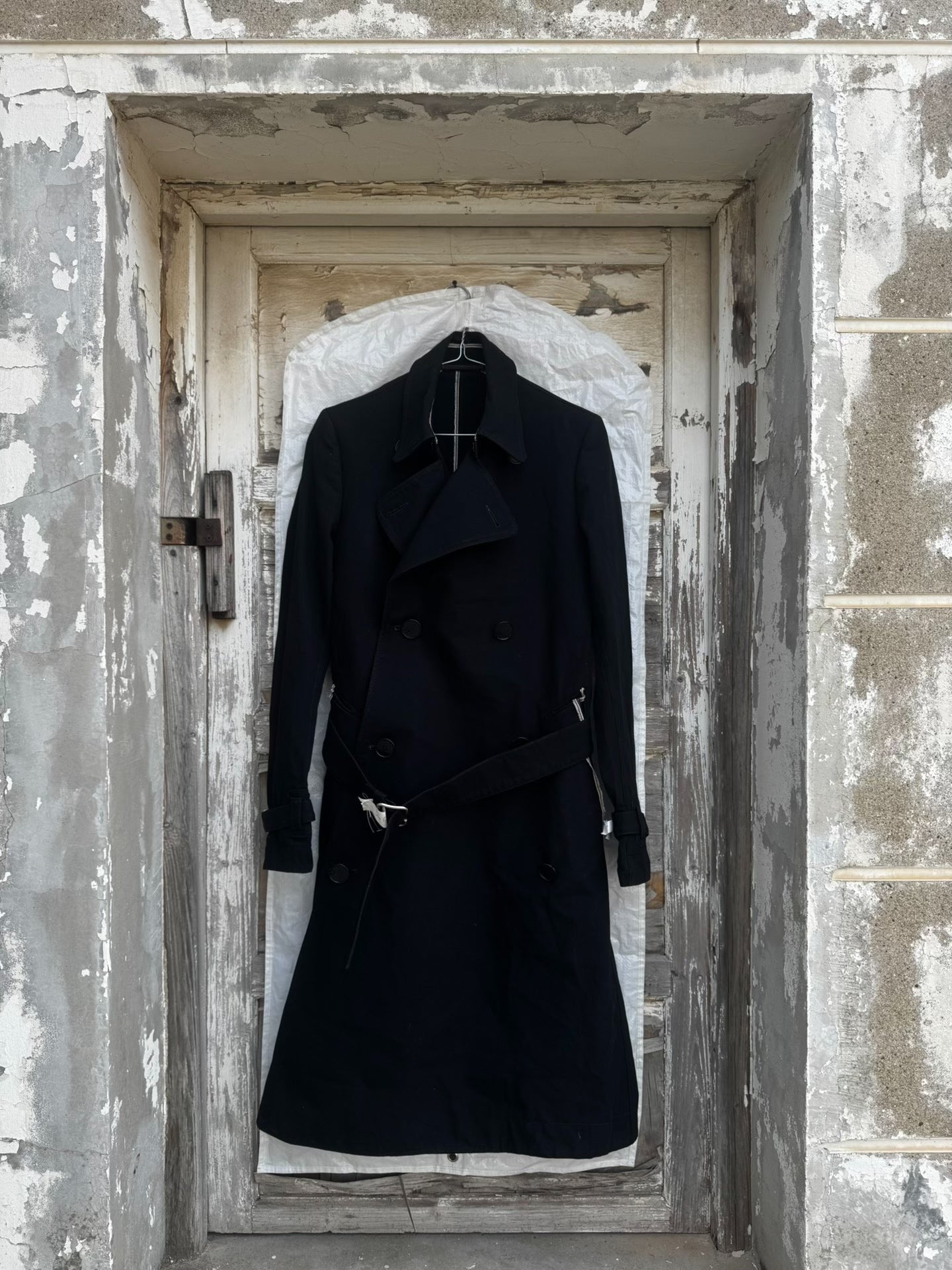 Carol Christian Poell Crossfront Trench Coat