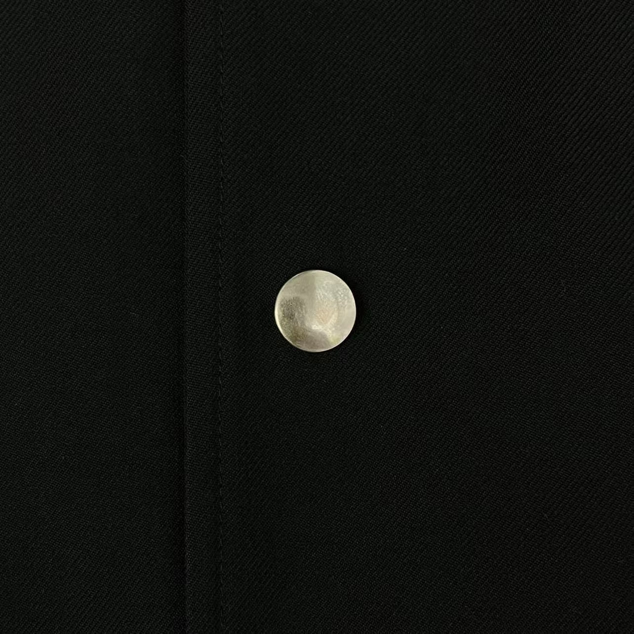 black and white striped baseball jacket