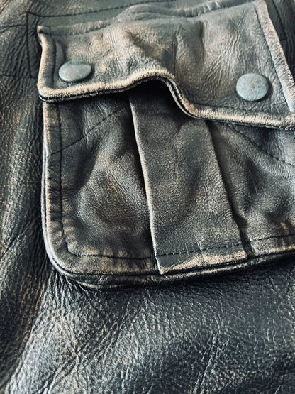 RRL Leather Safari Jacket