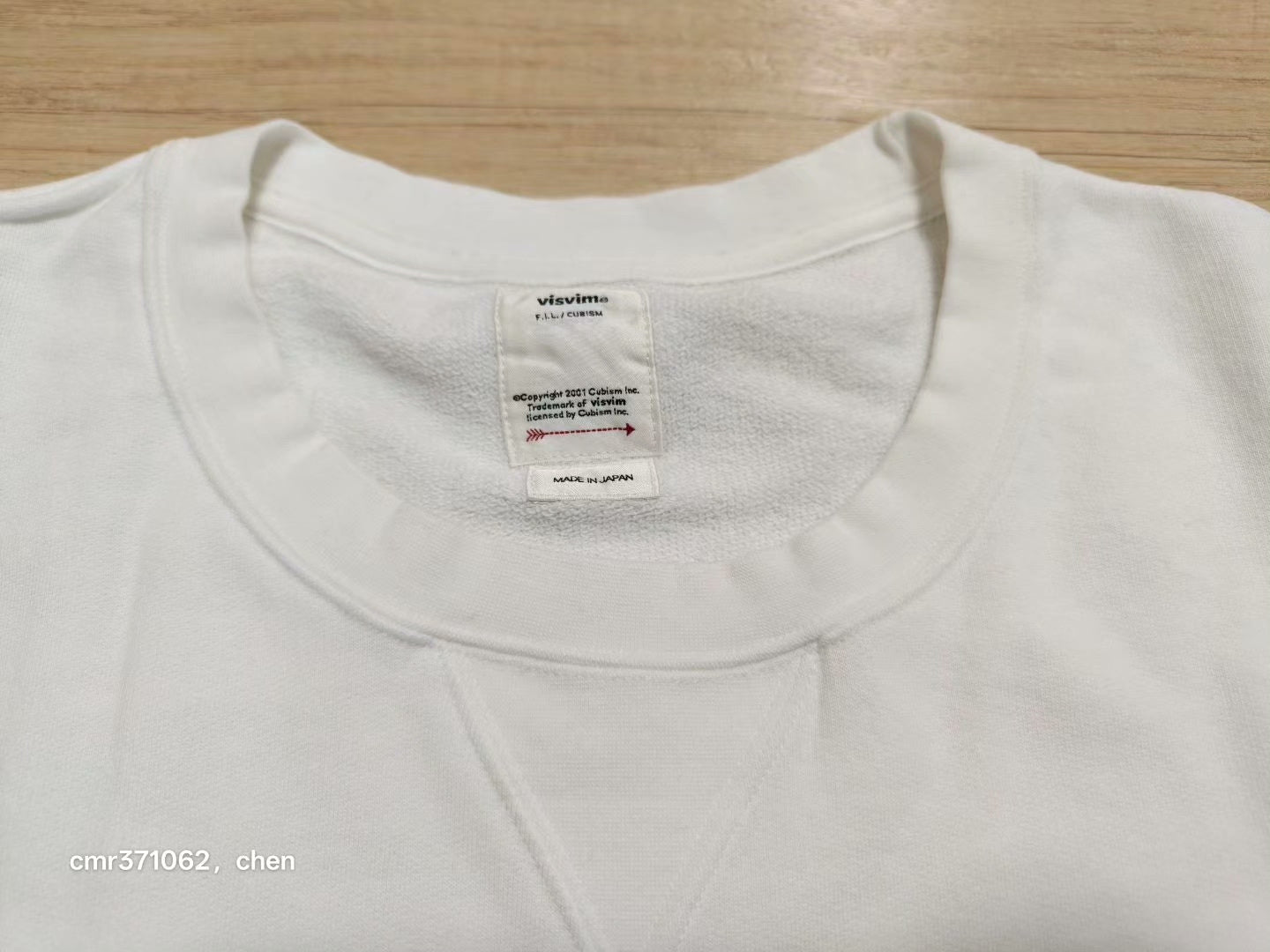 Visvim Jumbo Sweat Crew L/S SUB