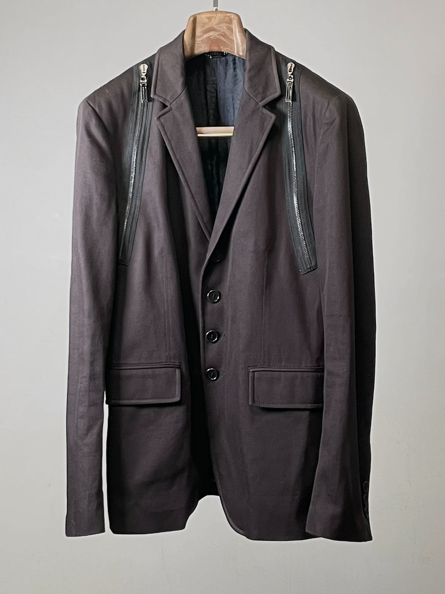 Dirk Bikkembergs Double Zipper Suit Jacket