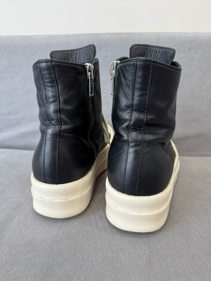 Rick Owens Thick Sole High Top Sneakers