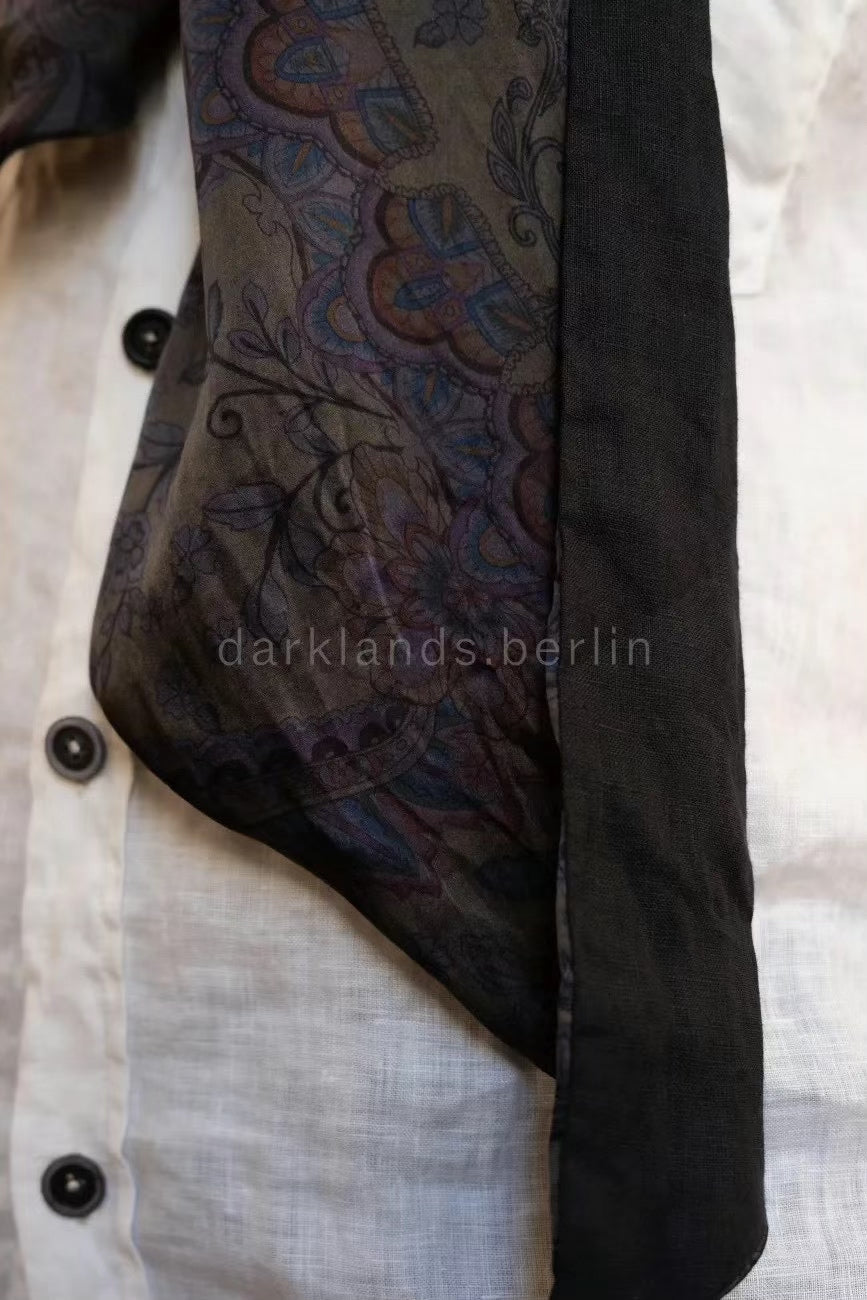 Geoffrey B. Small GBS Paisley Silk Scarf