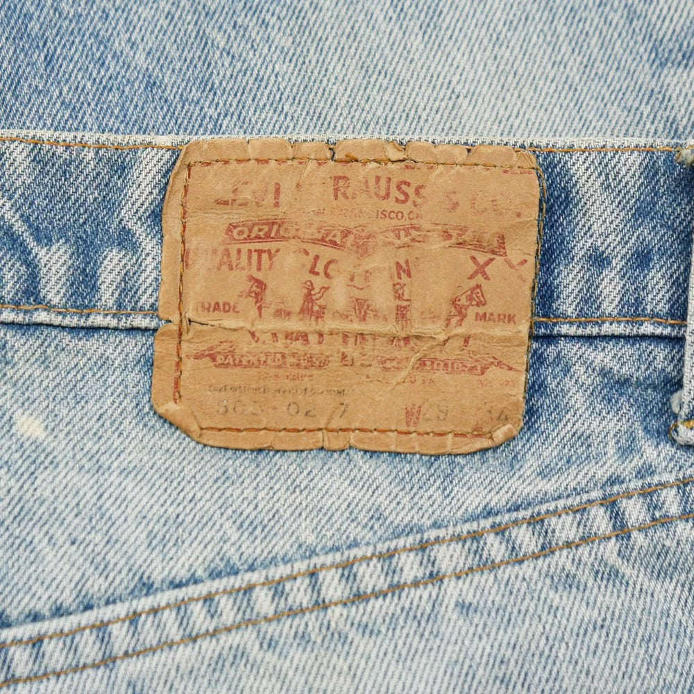 Vintage 80s Levi's 505 USA Denim Jeans