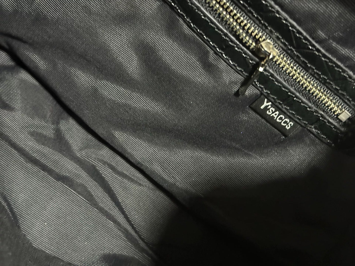 Y'Saccs Yohji Yamamoto Leather Hand Bag