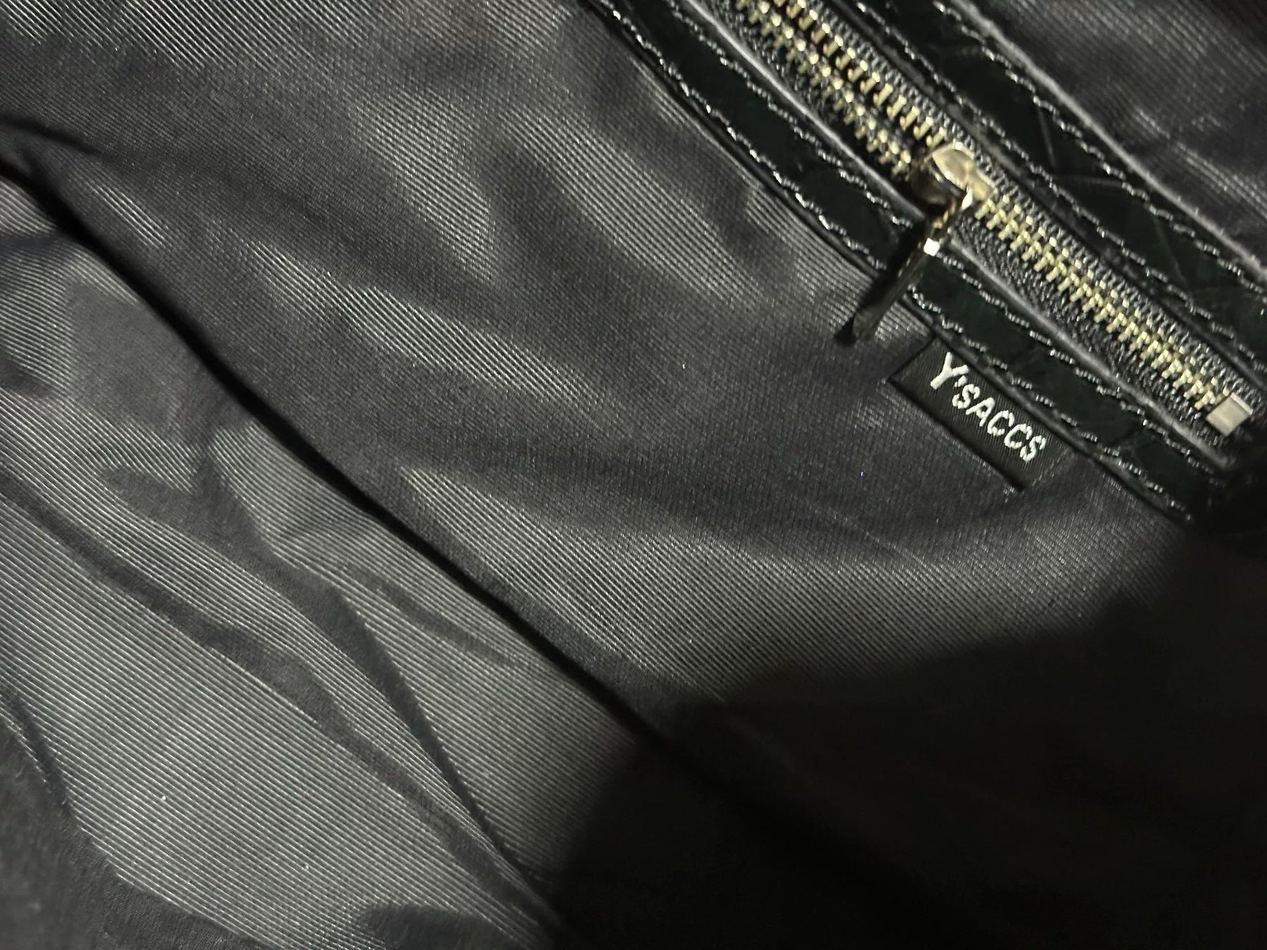 Y'Saccs Yohji Yamamoto Leather Hand Bag