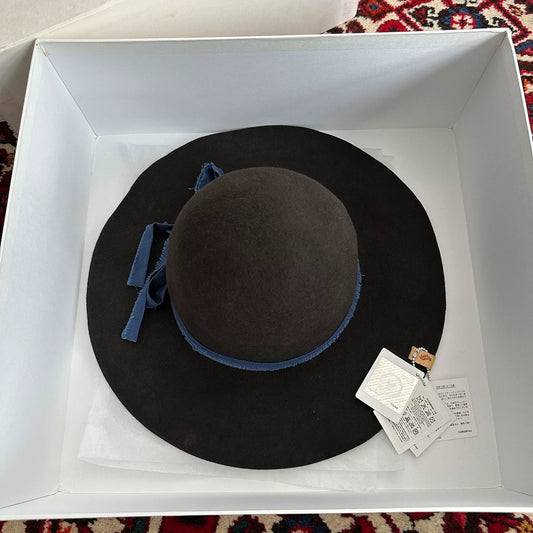 visvim laureate hat kofu black