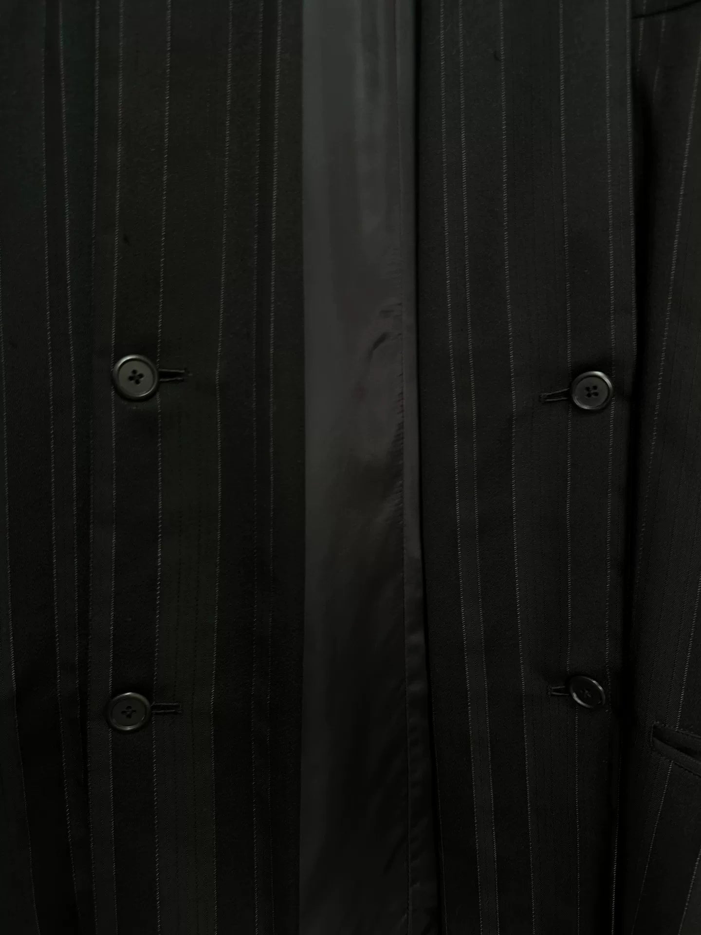 yohji yamamoto striped jacket from 1985