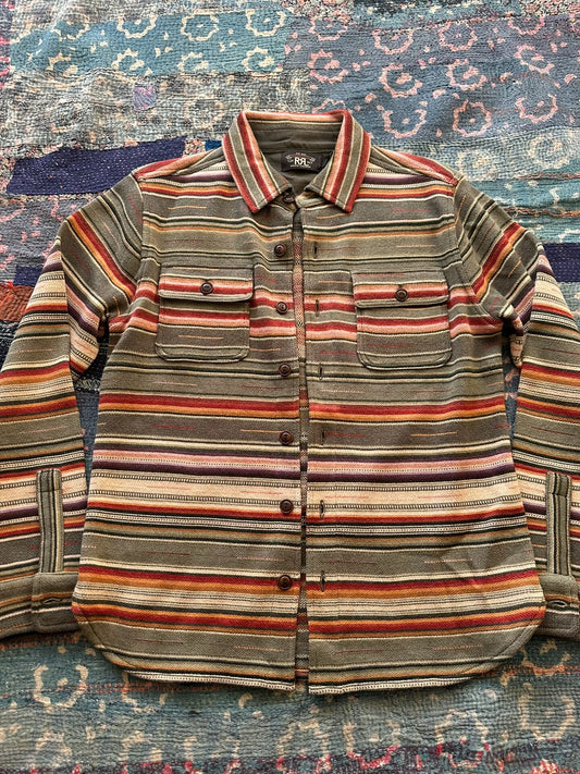 rrl southwest rainbow long sleeve shirt