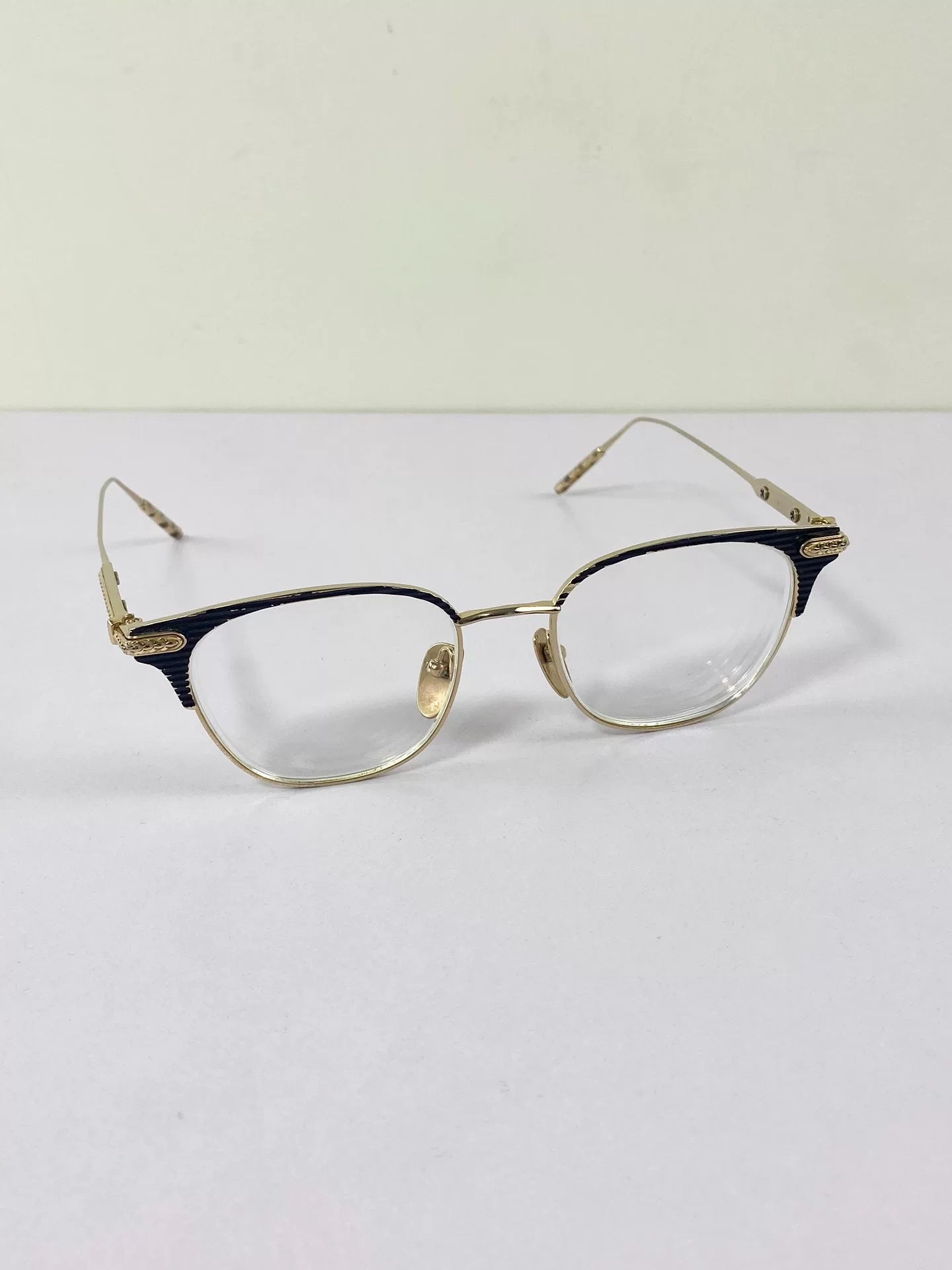 Chrome Hearts Black Gold Vine Glasses