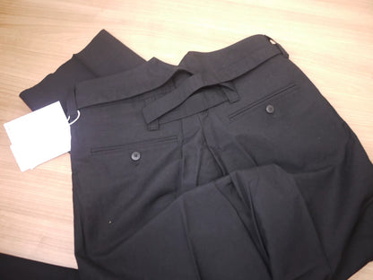 visvim hakama pants in black size 2