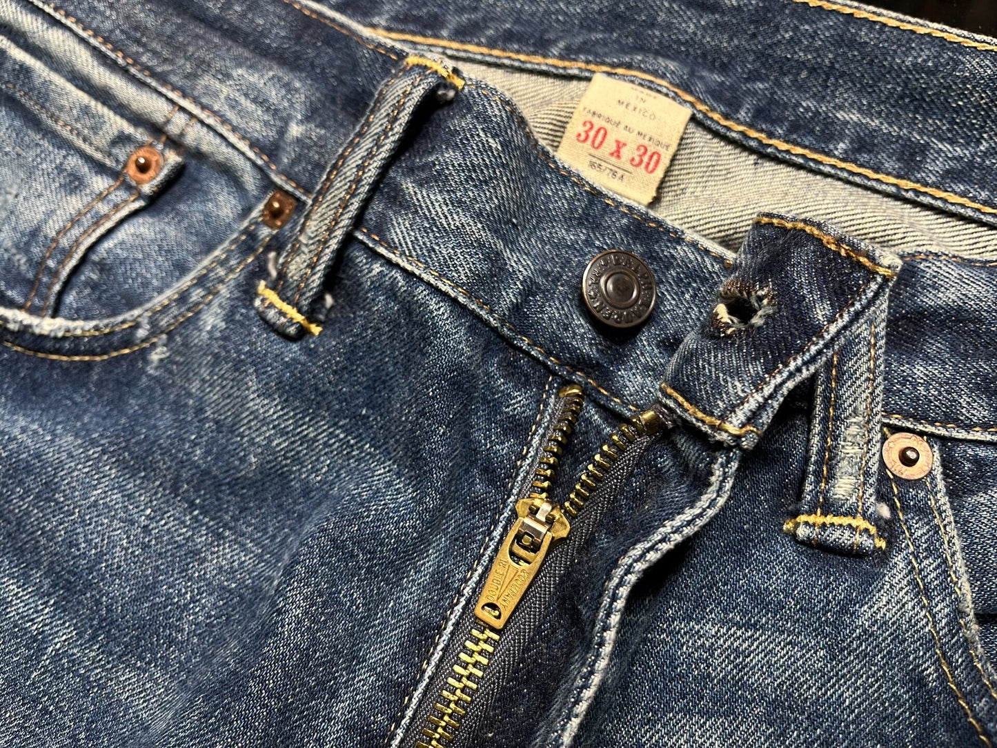 distressed rrl jeans by ralph lauren