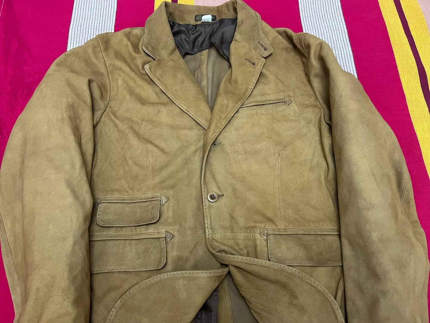 Ralph Lauren Sheepskin Leather Blazer