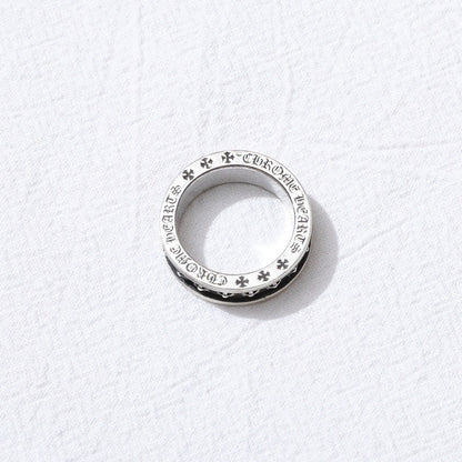 Chrome Hearts 925 Silver Mini Plus Ring